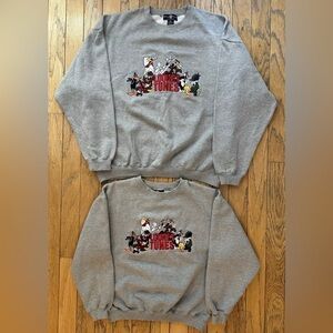 Vintage Looney Tunes Sweatshirt Embroidered